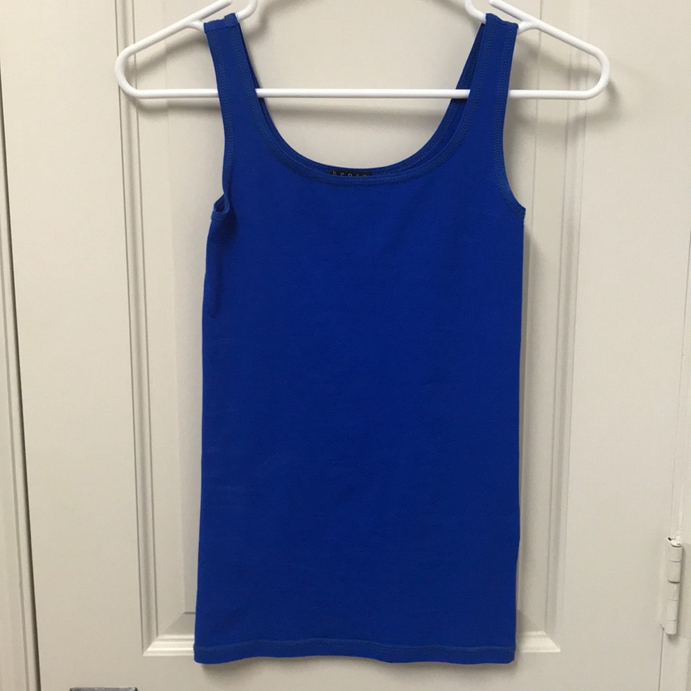 Theory Cobalt Blue Stretchy Under Top OSFA